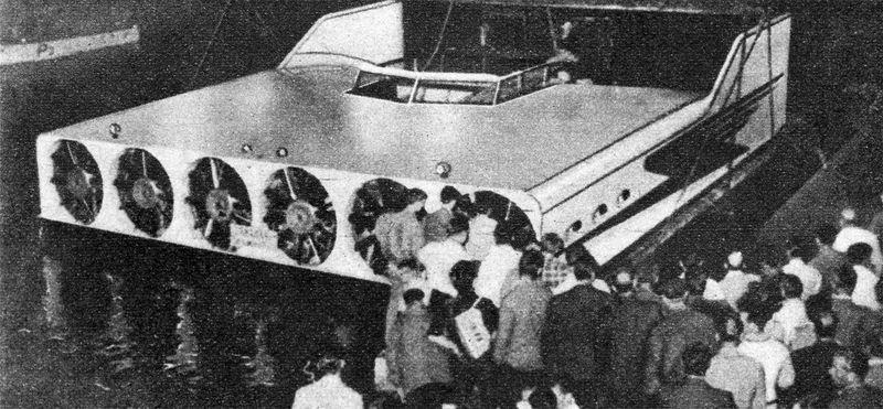 Illustration for article titled 31 Levitating Vehicles From the Dawn of the Hovercraft